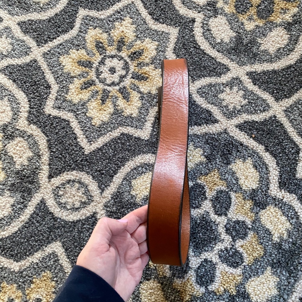 GORGEOUS brown leather belt - Picture 4 of 5